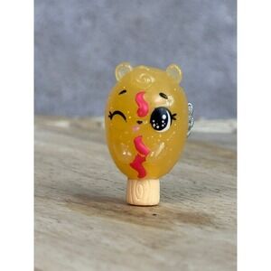 Hatchimal Colleggtibiles Treat Toy Figure Yellow Glitter Bear Popsicle